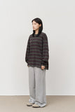 (W) Hole Wide Sweatpants