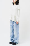 (W) Musk Shirring Top