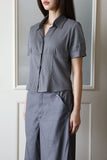 Russ See-Through Short Sleeve Shirt