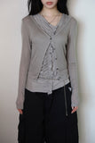 Cellier Summer Crop Cardigan