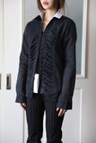 Milly shirring ST blouse shirt