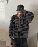 Marlon hood knit zip up
