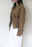 Rivet Cotton Blouson Jacket