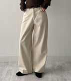 246 Cotton Wide Pants