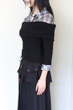 Cook Check Blouse Top