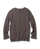SLUB CUT DIVIDE LONG SLEEVE