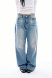 Vega washed denim pants