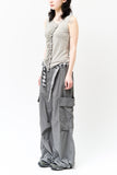(W) Earth Shirring Top