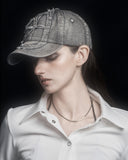 denim Fray cap