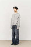 Rome Cropped Zip Hoodie