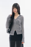 Solune net collor cardigan