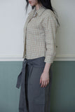 Kar Check Three Quarter Shirt