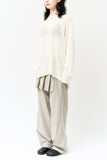 (W) Under Pleats Pants