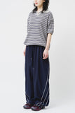 Triple Piping Wide Pants