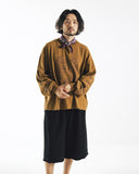 【ANGLAN x HEKA】Wood Bone Long Sleeve - Mustard