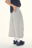 Pie check capri bermuda pants