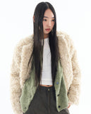 Premium) Delo sharing fur coat