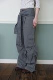 Belt Cotton Cargo Pants