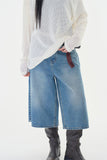 Bray capri denim pants