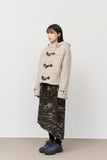 (W) Ash Duffle Hooded Coat