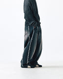 Vintage Raw Edge Denim Pants