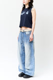 (W) Crack Heart Sleeveless