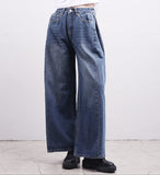 Seron Pintuck Denim Pants