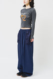 (W) Sports Mesh Banding Pants