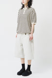 Vesta Striped Henley Knit