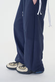 Varen curved incision sweatpants