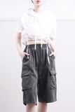 Nable Shirring Anorak T-shirt