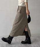 [Setup Available] Barnes Strap Long Skirt