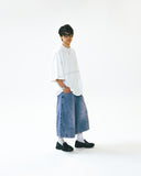 [AG] Upside Down Denim Half Pants