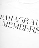 No.003 PARAGRAPH MEMBERS L/S