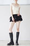 Rosen Flare Tiered Skirt