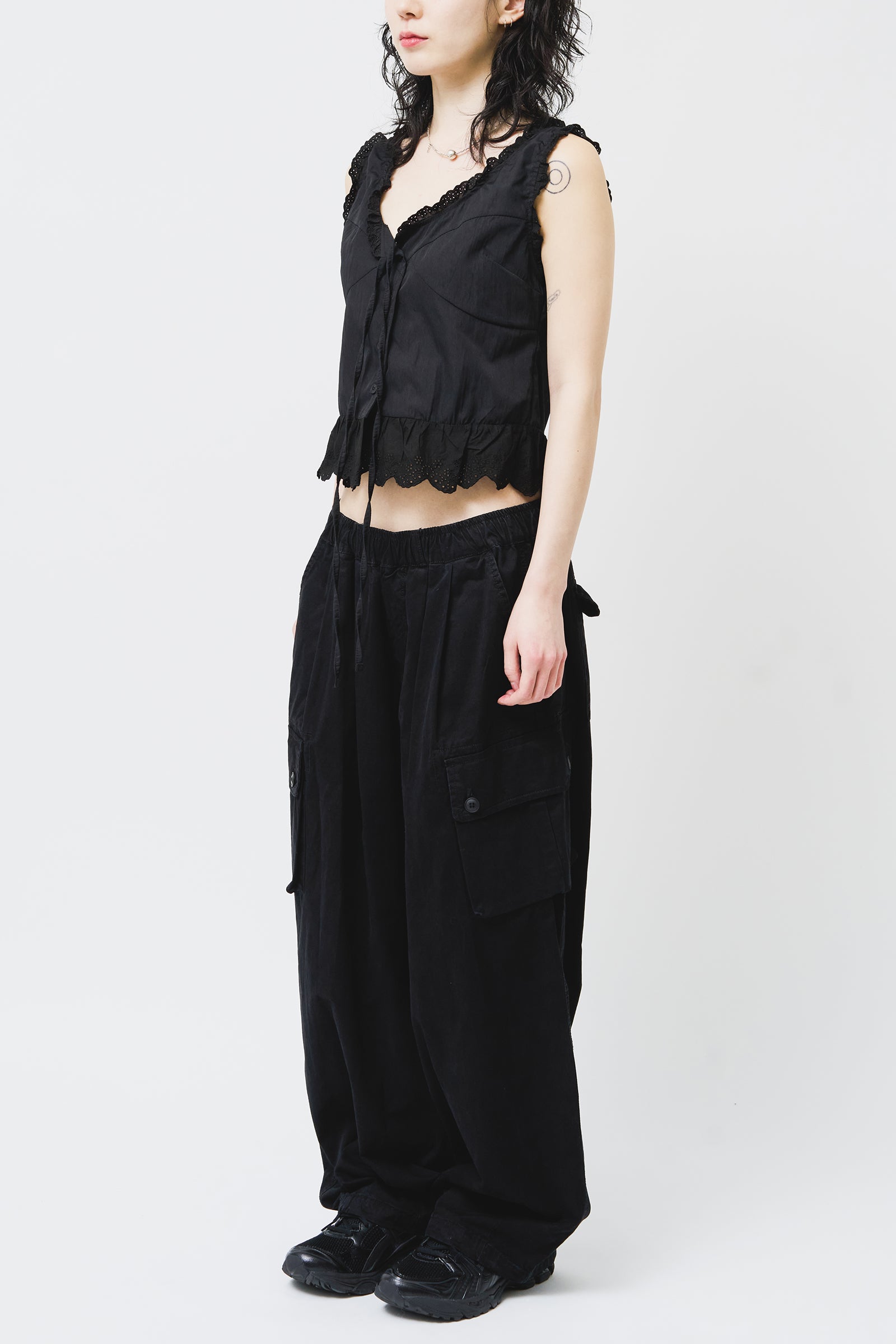 【HI FI FNK】Area Balloon Washed Pants HI FI FNK(ハイファイファンク) - エリアバルーンウォッシュ加工