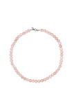 Pink Cloud Jade Necklace
