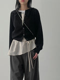 Haji Raglan Round Neck Cardigan