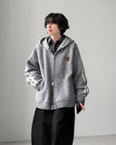 Hilson Knit Hood Zip-Up