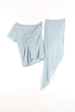 Three Way Shoulder Wrap Tee