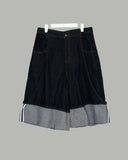 Psel selvage bermuda pants