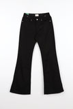 Red Studded Bootcut Pants