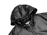 Symposium Hood Leather Jacket