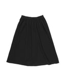 MIDI TUCK COTTON SKIRT