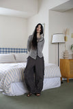 Fine nylon cargo pants