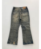 Flare Destroyed Denim