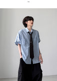 Apple Stripe Roll-up Shirt