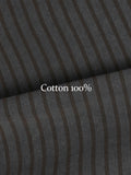 Tod pigment stripe collar sleeve