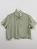 Shubi See-Through Half Blouse