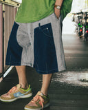 [AG] Denim Double Sweat Half Pants